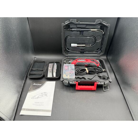 AVID POWER Rotary Tool Kit w/ Flex Shaft, 6 Speeds, 107 Accs & Case - Picture 3 of 8